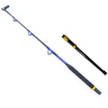 Deep Drop Swivel Tip 130LBS Heavy Duty Sea Fishing Pole Pulley Roller Guide Trolling Boat Fishing Rod Made of Fiberglass