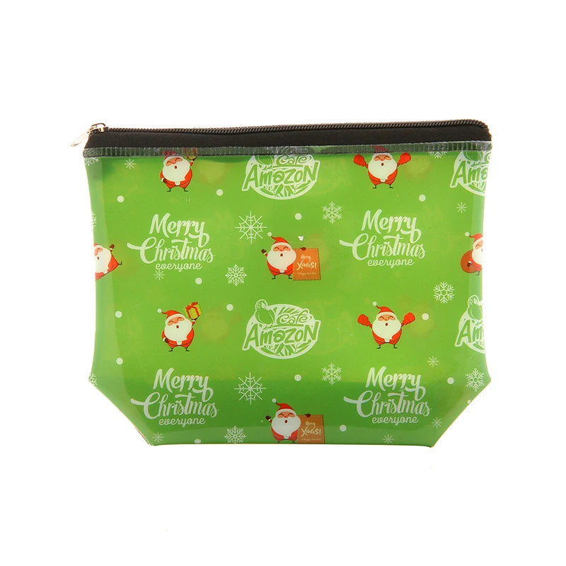 Promotional High Quality Eco-friendly PVC Large Capacity Makeup Bag with Custom LOGO Printing Triangle Design