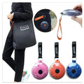 Portable Retractable Storage Bag Small Disc Foldable Eco-Friendly Reusable Shopping Storage Bag Multi-functional Small Disk Bag