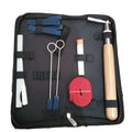 Professional Piano Tuning Kit Tuner Tools Set Piano Tuning Tool Wooden Handle Fixed Tuning Wrench With Bag