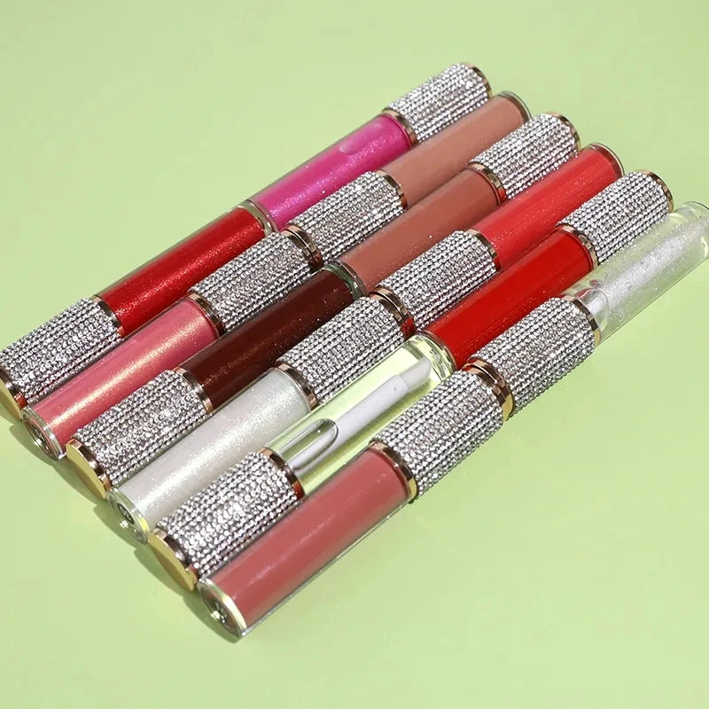 Custom Private Label Lipgloss Vegan Lip Cosmetic Lip Plumpling Gloss Wholesale Liquid Lip Gloss
