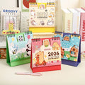 Wholesale School Kids Weekly Planner Big Cartoon Cute Animal Desktop Calendar 2026