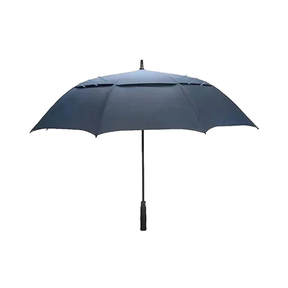 Suppliers Manufacturer Wholesale Large Windproof Nylon Logo Prints Big Luxury Promotional Branded Custom Golf Umbrella 130cm