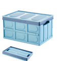 Plastic Folding  Box Collapsible Tote Bin Plastic Camping Organizer Case Foldable Table Boxes Camping Small Table