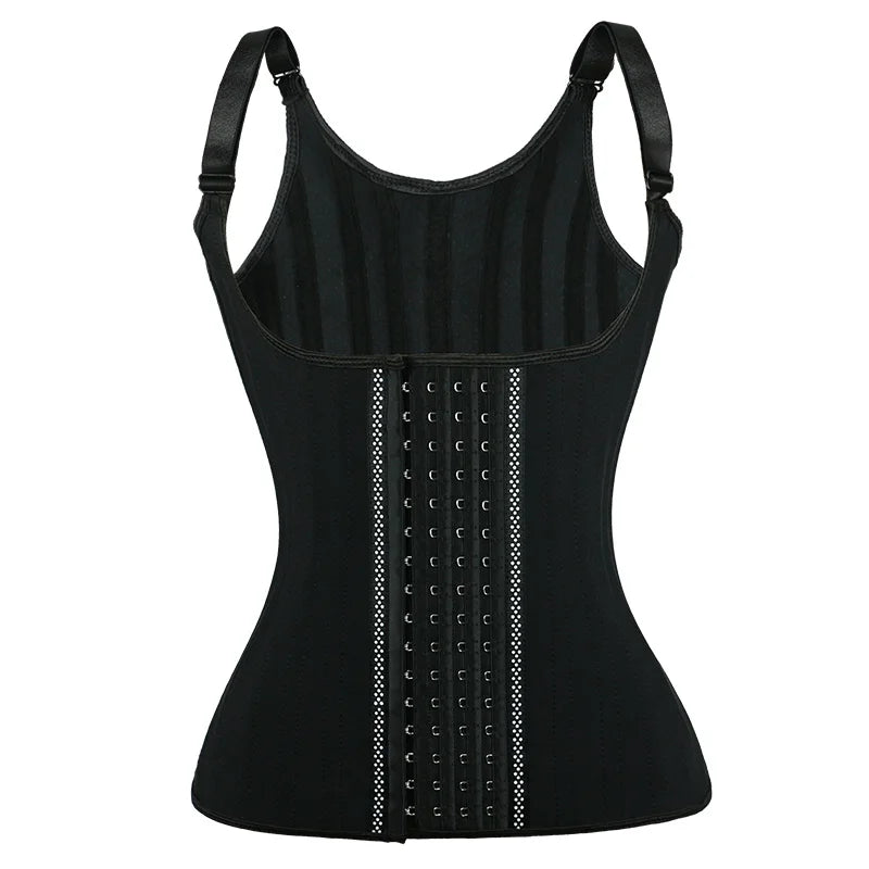NANBIN Women's 4 Hooks Breathable Thin Waist Slimming Cinchers Adjustable Straps Latex Shaper