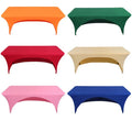 Wholesale Polyester 6Ft Arch Stretch Spandex Exhibition Table Covers