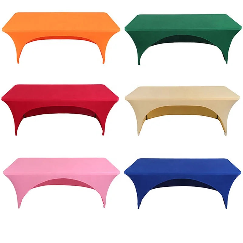 Wholesale Polyester 6Ft Arch Stretch Spandex Exhibition Table Covers