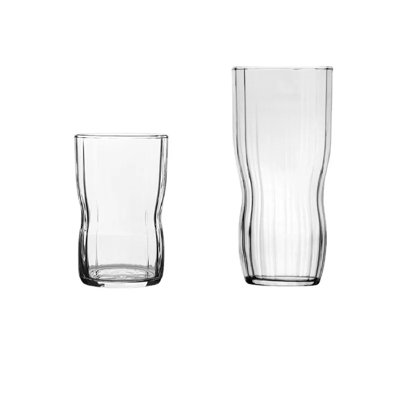 Libbey 16oz for Glassware Coffee Cup Big Size Creative Stackable Streamline Design for Camping