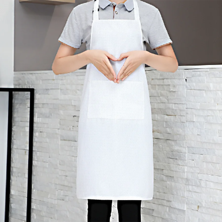 Topjlh Linen Aprons Sublimation Blanks Custom Print Kitchen Cooking Baking Gardening Home Parties Personalized Gifts Presents