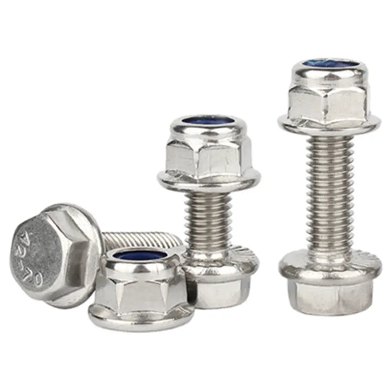 M5 M6 M8 M10 M19 M20 M22 Flange Bolt and Nut Din6926 Din6921 Hex Flange Bolt