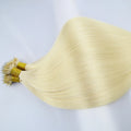 Wholesale Price Russian Remy Hair Light Color No Shedding Nano Ring Tip Human Hair Extensions