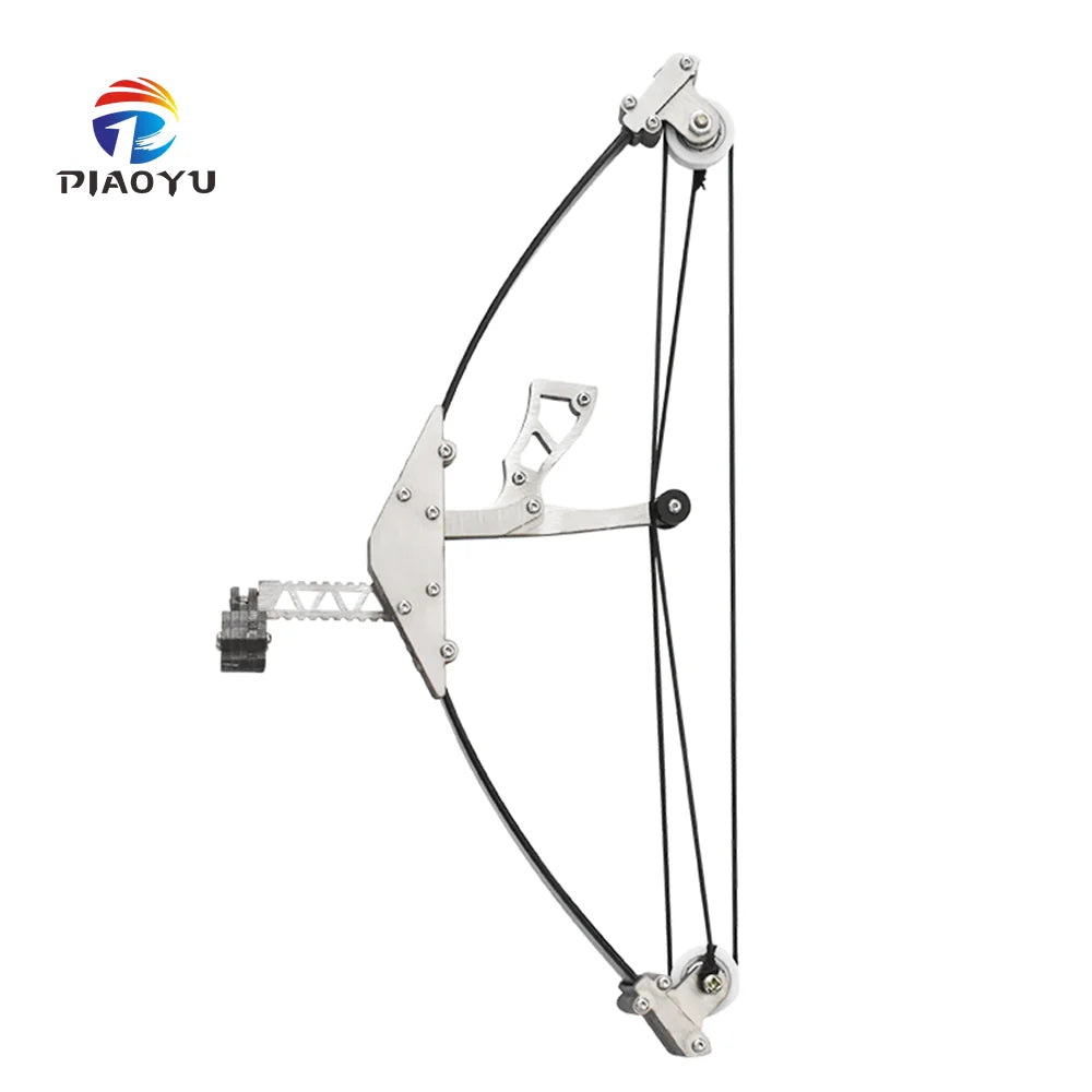 PIAO YU Stainless Steel Mini Compound Bow Adult Bow High Quality Shooting Recreational Competition Set
