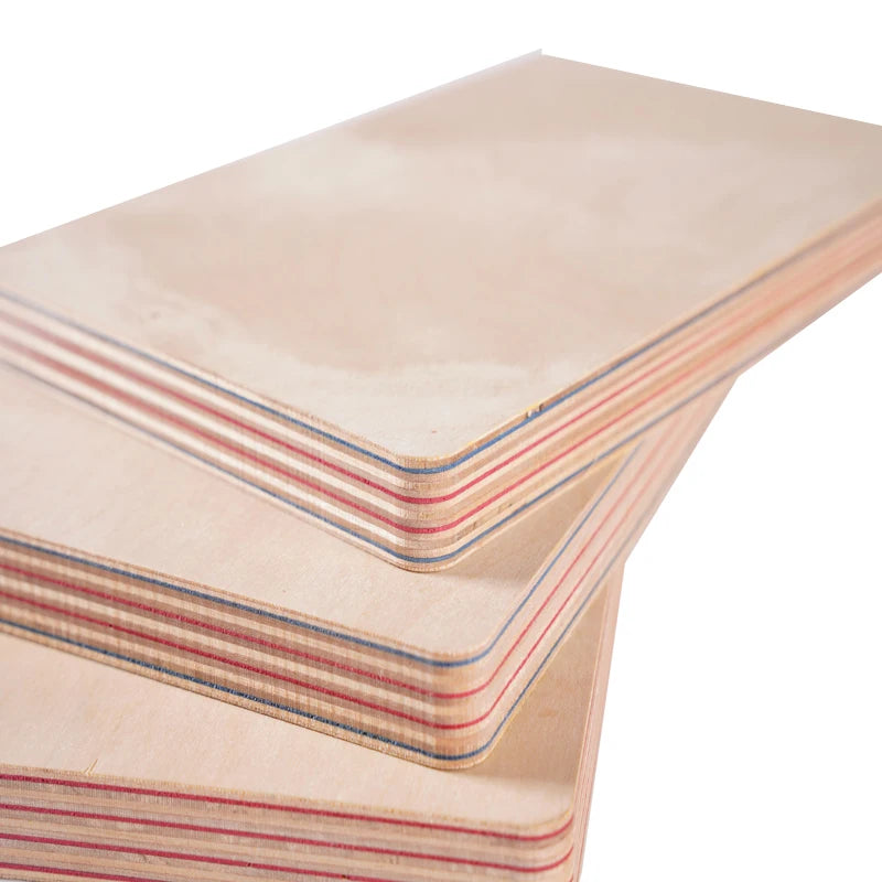 Wholesale 18mm Birch Wood Veneer Plywood Sheet 4x8ft E0 Formaldehyde Emission Modern Design