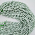 Hot Sale Natural Stone Beads Green Ange Lite Beads for Jewelry Making Stone Wholesale Loose Stone Beads