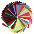 1.2mm Craft Felt Fabric Sheets Non Woven Thick Hard Felt Water-Soluble Breathable Fusible for DIY Sewing Crafts
