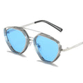 New Retro Vintage Triangle Shades Metal Frames Fantastic Steampunk Sun Glasses Sunglasses Men Women 2023