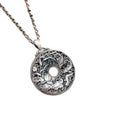 Certified S999 Vintage Ethnic Style Pendant Fancy Carp Lotus National Fashion Women's Annual More Than Peace
