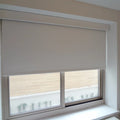 Black Out Light Filtering Square Fascia Roller Blind Curtain Roll up Solar Roller Shades with Cover Cassette Valance for Window