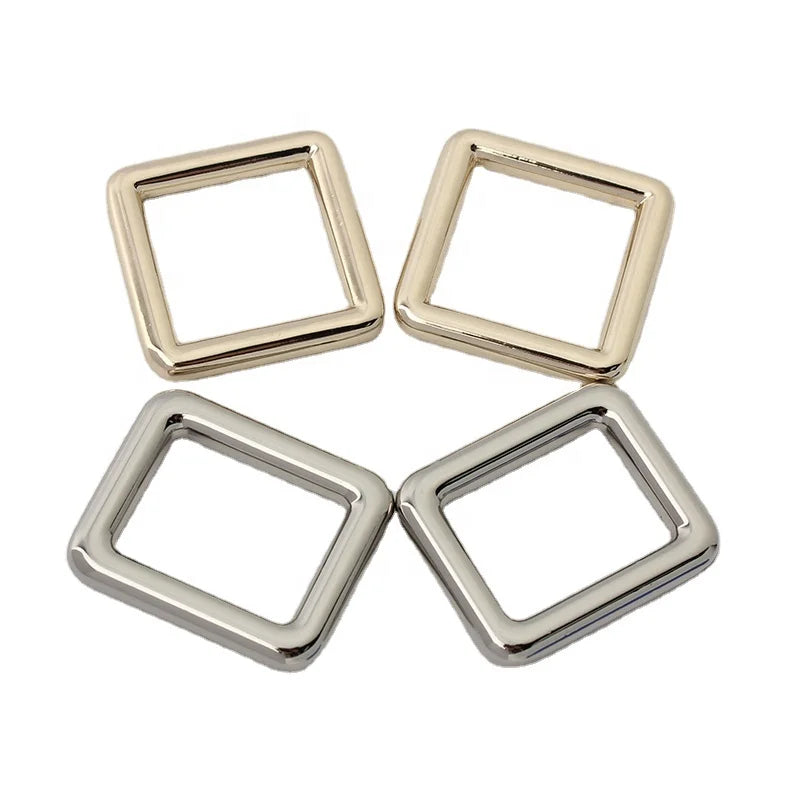 Nolvo World 20mm 21mm 3 Colors Factory Direct Price Custom Personalized Welded Rectangular Ring Buckle