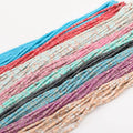 2*4mm Colorful Space  Beads Synthesis Imperial jasper Waist Stone Beads for Beaded Bracelet Jewelry Making
