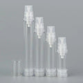 5ml-15ml Empty Acrylic Transparent Perfume Bottles with Sprayer Pump and Screen Printing for Face Cream & Skin Care Packaging
