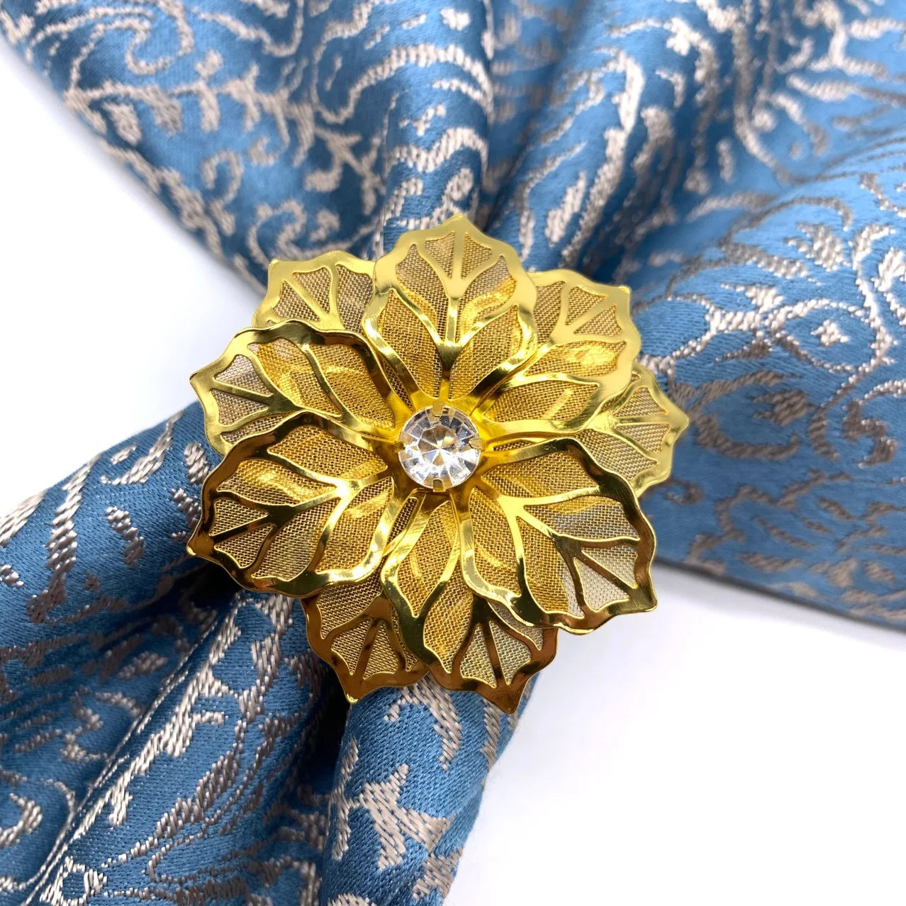 Metal Napkin Ring Serviette Buckle Holder Wedding Party Banquet Decor