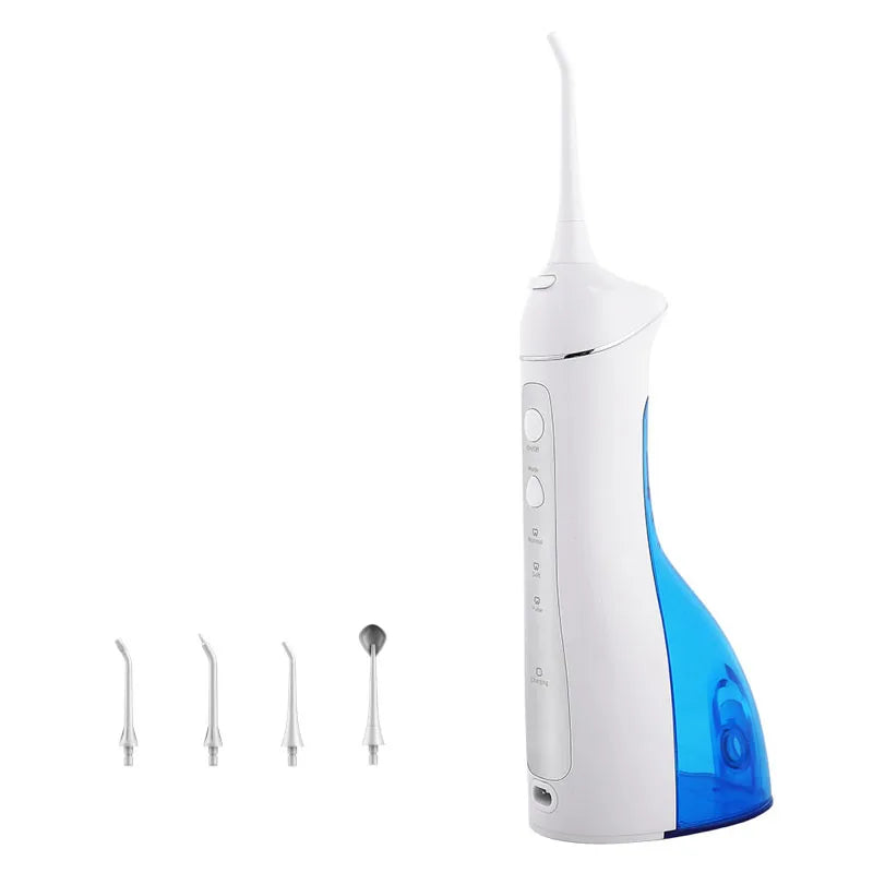 Dental Air Pick Flosser Mini Handheld Cordless Flossing Power Oral Water Irrigator Teeth Cleaner Portable Rechargeable Travel