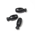 Durable ABS Plastic Cord Lock Toggle End Stopper Button for Drawstring Backpack Hoodie Outdoor Garment DIY Accessories