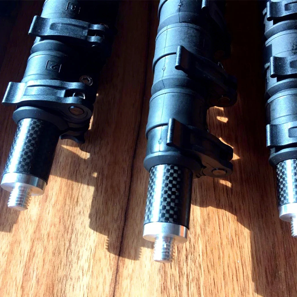 Camera Tripod   Carbon Fibre Telescopic Pole with Mount 3/8 1/4/carbon Fiber Extend Telescopic Rods