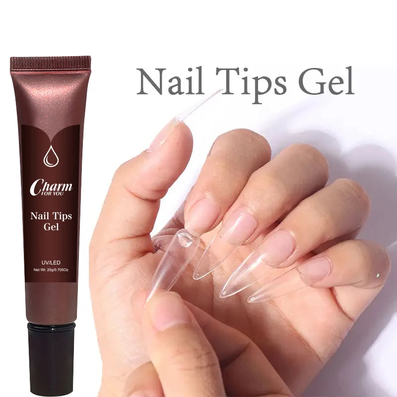 20g Multifunction UV Gel Nail Tips False Nail Adhesive Glue Nail Tip Glue