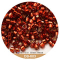 Miyuki Delica Beads 1.6 mm [18 Color Sliver-Lined 3  ]10g Pack
