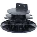 WPC Decking Accessories Plastic Base PP Material Adjustable Joist Support Wooden Deck Pedestals
