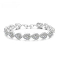 Micro Insert Exquisite AAA Water Drop Zircon Bracelet Temperament Bridal Wedding Dress Luxury Bracelet for Women