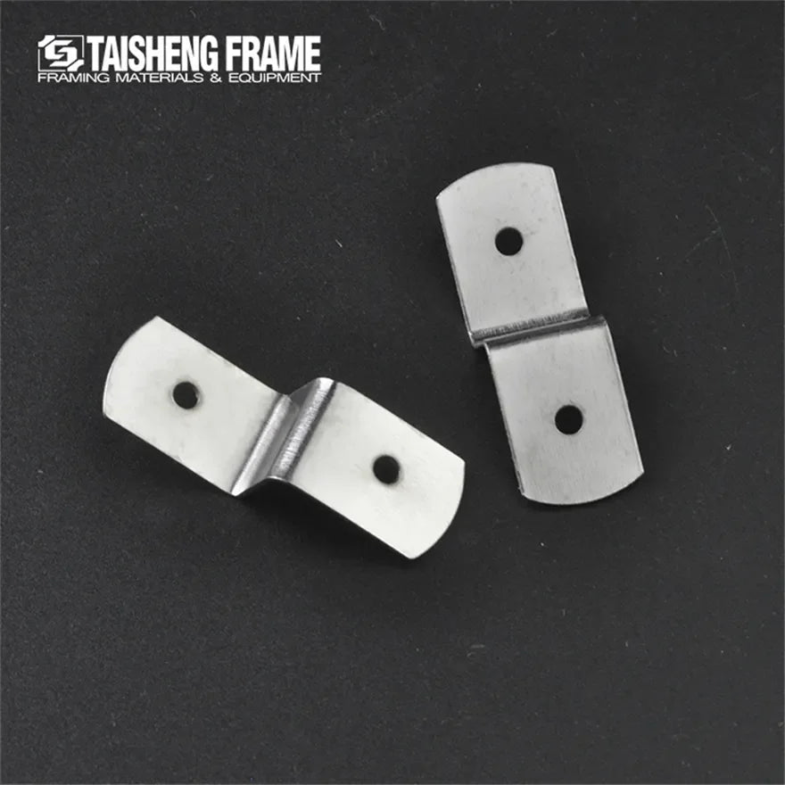 X0909 TS-K127 Canvas Hanger Iron Z Shape Picture Framing Mirror Clips Mirror Hook