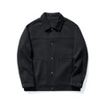 Momaker Vertical Strip Texture Casual Coat Men 2025 Autumn and Winter New Lapel Cargo Style Men's Jacket