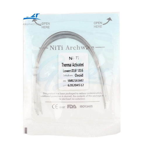 + Guber Dental Product Teeth Wire Thermal Active Niti Archwires Orthodontic Arch Wire