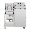 Commercial Round Spring Roll Wrap Per Making Crepe Cake Cutting Pastry Skin Machine High Capacity Automatic Samosa Pan Cake