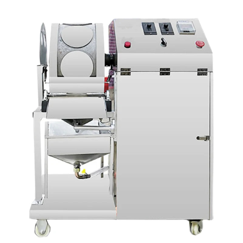 Commercial Round Spring Roll Wrap Per Making Crepe Cake Cutting Pastry Skin Machine High Capacity Automatic Samosa Pan Cake