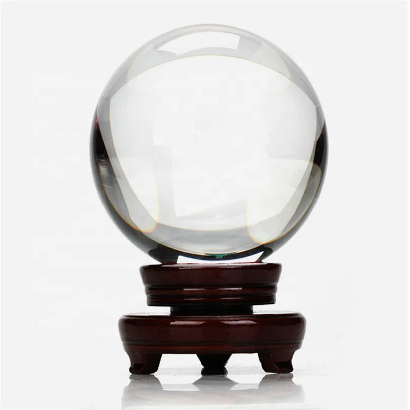 Clear Crystal Ball for Home & Office Feng Shui DÃ©cor Wholesale Glass Beads