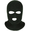 Custom Fashion Knitted Tactical Breathable Balaclava Hoodie Beanie Hat Three 3 Hole Ski Mask for Men and Women