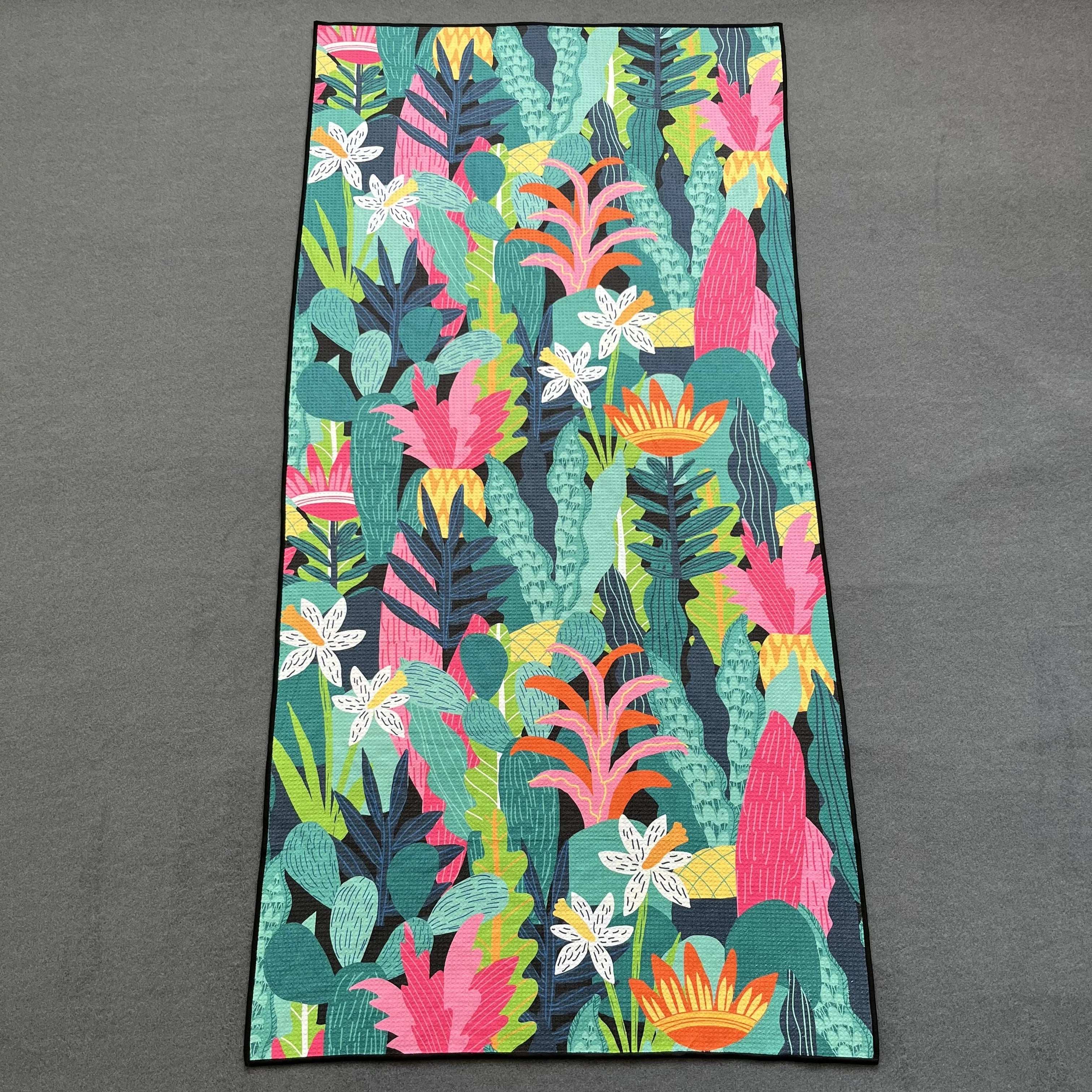 Free Design Wholesale Beach Towel With Logo Custom Print Summer Waffle Beach Towel Microfiber