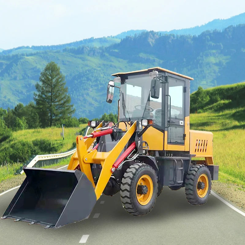 Wheel Loader for Sale with Tilt Bucket Heavy-Lift Stone Timber Rock Grab Crane Excavator Wheel Excavator