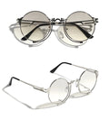 2023 Ins Y2k Sun Glasses for Men Luxury Round Sunglasses Women Fashion Trend Metal Frames Custom logo Wholesale
