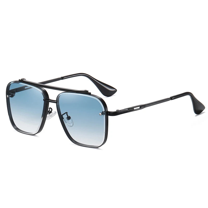 Superhot Eyewear 56100 Fashion Classic Metal Frame UV400 Gradient Men Shades Sunglasses