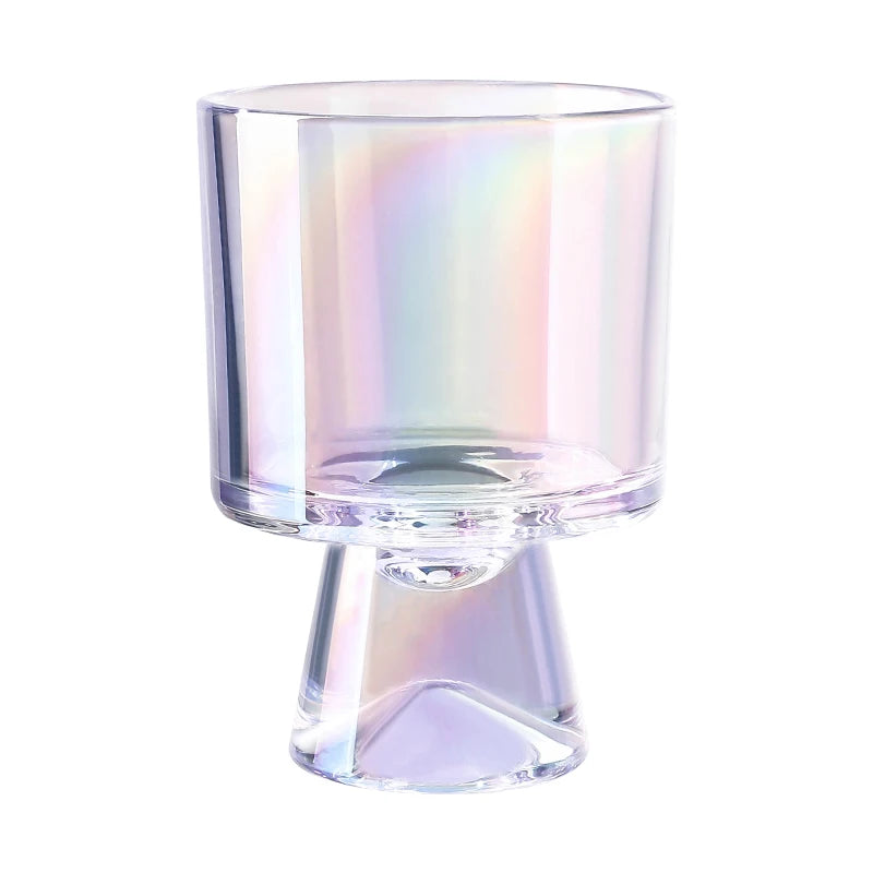 New popular high foot ice cream glass dessert juice glass bar creative cocktail glass