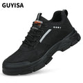 GUYISA 10KV Insulated Industrial Safety Work Shoes Summer Winter Autumn Factory Appropriate Welder Safety Shoes