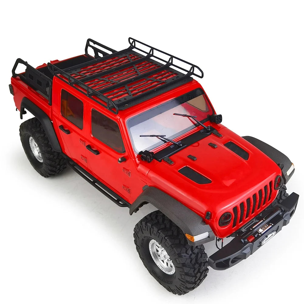 New SCX10 III AXI03007 AXI03006 Gladiator 1/10 RC Crawler Car Upgraded 172mm*188mm Roof Rack Luggage Carrier RC Car Spare Parts
