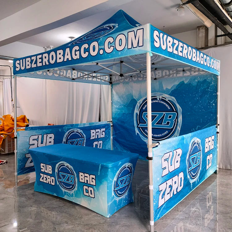 Sunshine Advertising 10x10 ft Canopy Custom logo Print Canopy Tent Event Tarde Show Small Storage 3x3m Tent