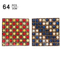 Wholesale 64pcs 3cm Decorating Christmas Ball Colorful Xmas Tree Baubles Balls for Christmas