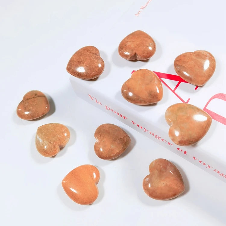 Huiying Wholesale Natural Heart Shape Stones for Home Decoration Crafts